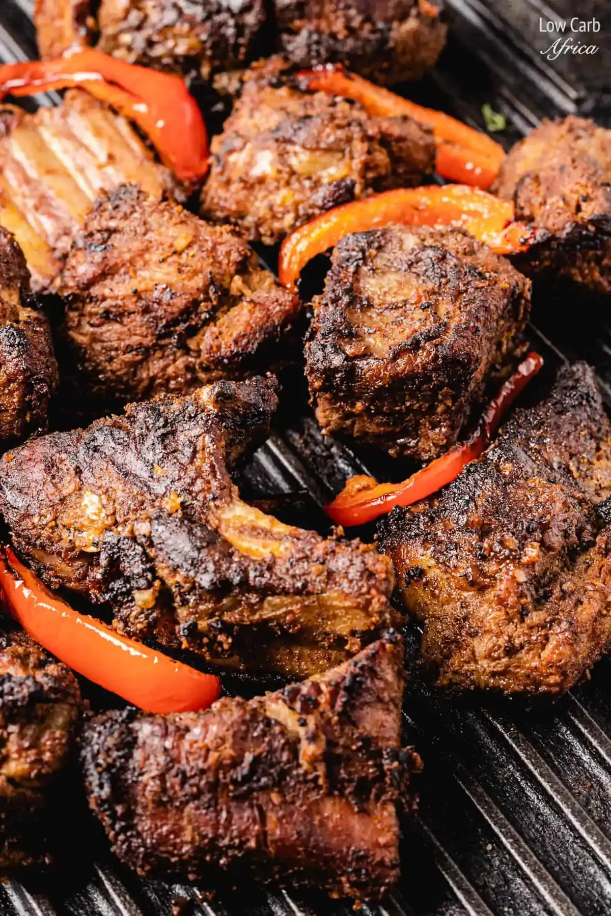 A serving of Nyama Choma, a popular dish enjoyed with friends and family in Kenya.