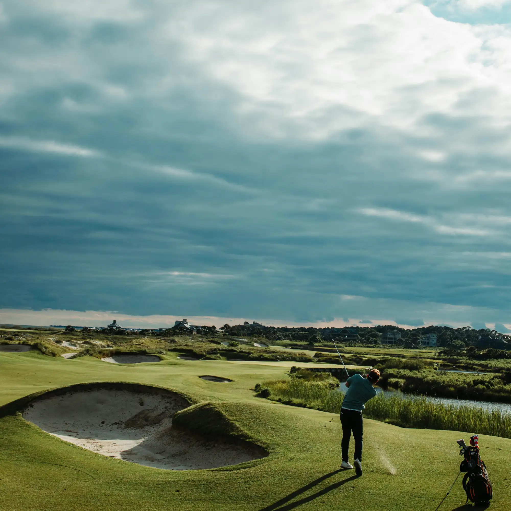 Golf in the Cape Winelands.